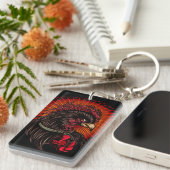 Porte-clés Coq de boîte (Devant droit)