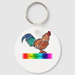 Porte-clés Coq de DeColores