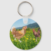 Porte-clés Coq et Poule 1 (Verso)