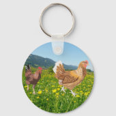 Porte-clés Coq et Poule 2  (Verso)