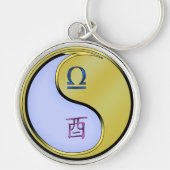 Porte-clés Coq Libra & Metal (Devant)