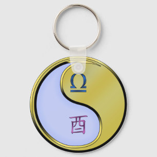Porte-clés Coq Libra & Metal