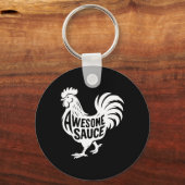 Porte-clés Coq Sauce Incroyable (Recto)