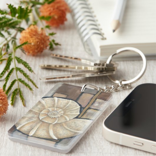 Porte-clés Coque d'Abalone (Devant droit)