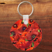 Porte-clés Coquelicot (Recto)