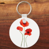 Porte-clés coquelicot -poppy (Recto)