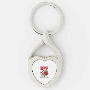 Porte-clés Coquelicot Se souvenir et honorer Vintage Chemise