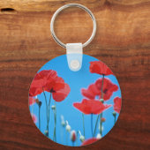 Porte-clés Coquelicots de Provence (Recto)