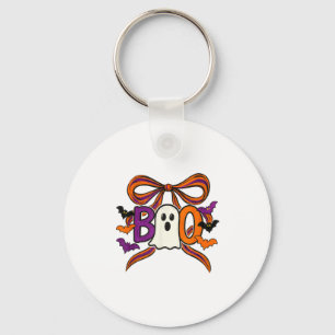 Porte-clés Coquette Boo Ghost Bow Cute Éffrayant Funny Hallow