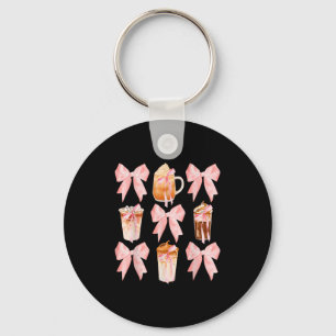 Porte-clés Coquette Café glacé Esthétique Café Lover Girls