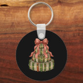 Porte-clés Coquette Christmas Book Tree All Booked For Christ (Recto)