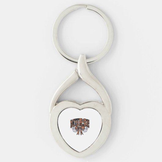 Porte-clés Coquette Coquette Bow Automne T-shirt classique (Devant)