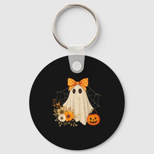 Porte-clés Coquette Ghost Halloween Flower Ghost Soky Lace Gh (Recto)
