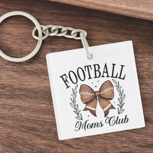 Porte-clés Coquette Jour de football Moms Club