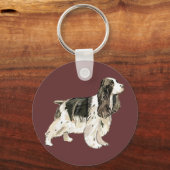 Porte-clés Coqueur anglais (Recto)