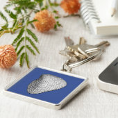 Porte-clés Coquillage blanc (Côté)