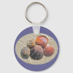 Porte-clés Coquillages sur la plage Coordonnateurs