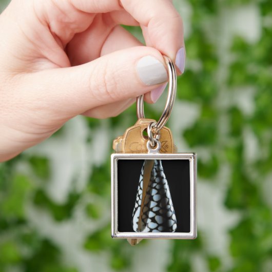 Porte-clés Coquille 2 de cône (main)