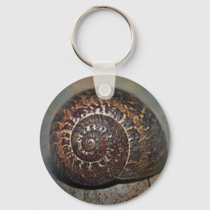 Porte-clés Coquille d'escargot