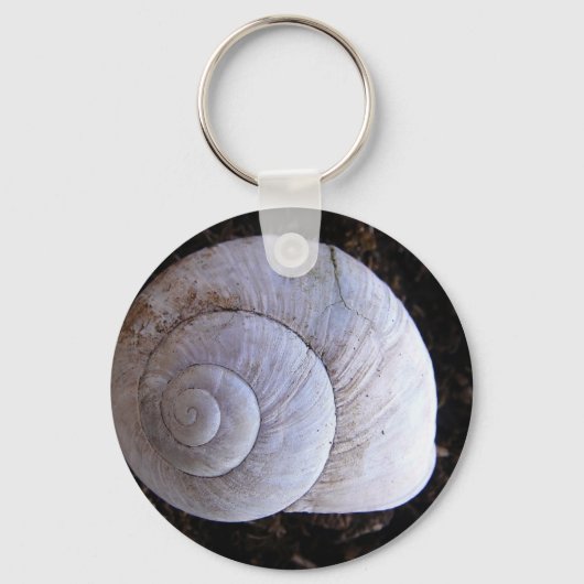 Porte-clés Coquille d'escargot cool (Recto)
