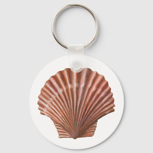 Porte-clés Coquille Saint-Jacques (Recto)
