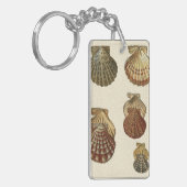 Porte-clés Coquilles antiques craquelées (Devant gauche)