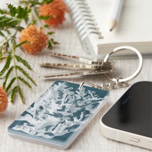 Porte-clés Corail azur I (Devant droit)