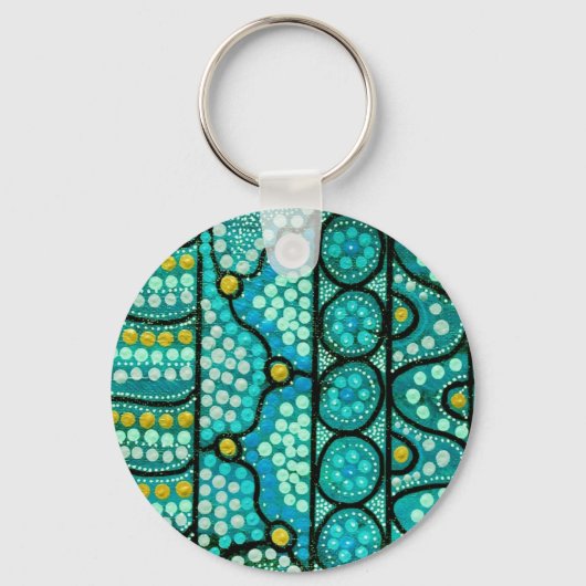 Porte-clés Coral Journey (Recto)