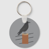 Porte-clés Corbeau (Verso)