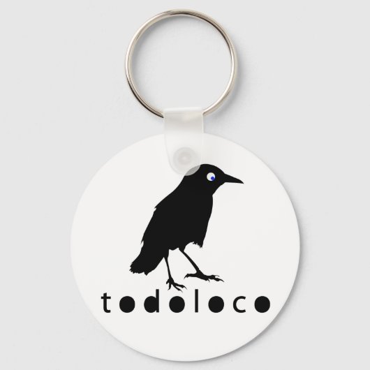 Porte-clés Corbeau de Todoloco (Recto)