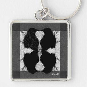 Porte-clés Corbeau encé