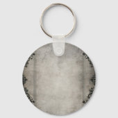 Porte-clés Corbeau gothique avec nom (Verso)