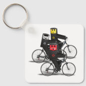 Porte-clés Corbeilles cyclables (Recto)