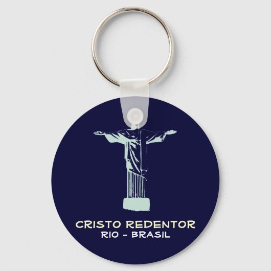 Porte-clés Corcovado, Rio-Brasil (Recto)