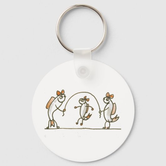 Porte-clés Corde de pompage de poisson (Recto)