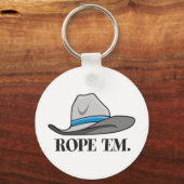 Porte-clés Corde'em cowboy (Recto)
