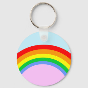 Porte-clés Corey Tiger 80s Vintage Arc-en-ciel