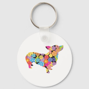 Porte-clés Corgi de Gallois de Pembroke