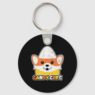 Porte-clés Corgi Maïs en Bonbons Corgi Chien Halloween Bonbon