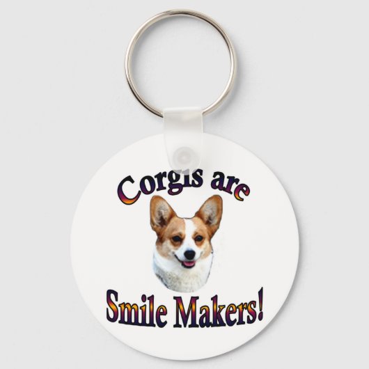 Porte-clés Corgis sont des créateurs souriants (Recto)