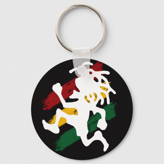Porte-clés Cori Rasta reggae (Recto)