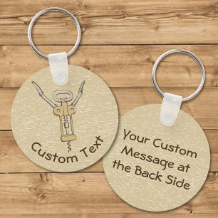 Porte-clés Corkscrew Keychain