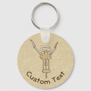 Porte-clés Corkscrew Keychain
