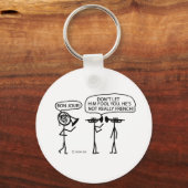 Porte-clés Corne française (Recto)