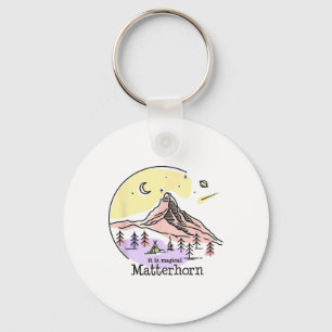 Porte-clés Corne problème Zermatt Suisse Montagne Randonnée S