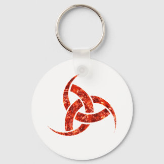 Porte-clés Corne triple d'Odin