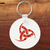 Porte-clés Corne triple d'Odin (Recto)