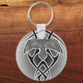 Porte-clés corneille (Recto)