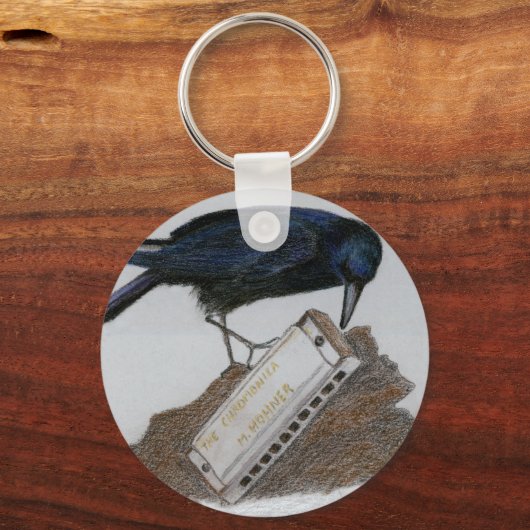 Porte-clés Corneille et Harmonica (Verso)