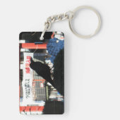 Porte-clés Corneille japonaise (Dos)